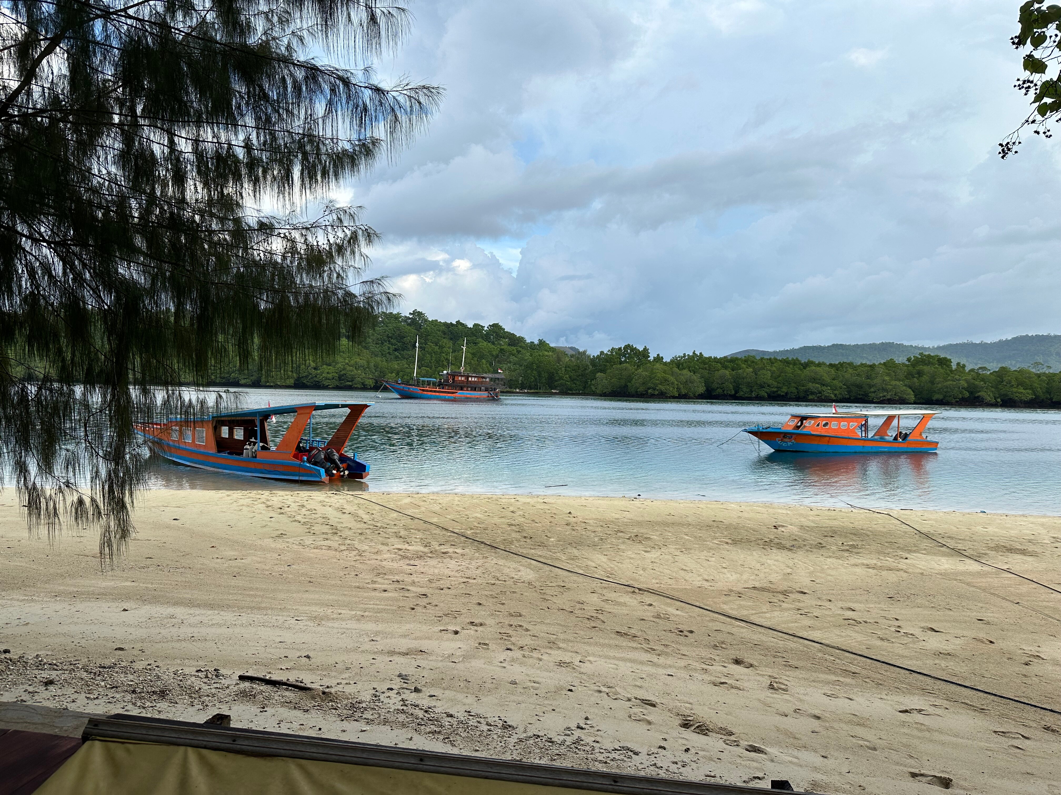 Blue Bay Divers Likupang Bangka-泳池