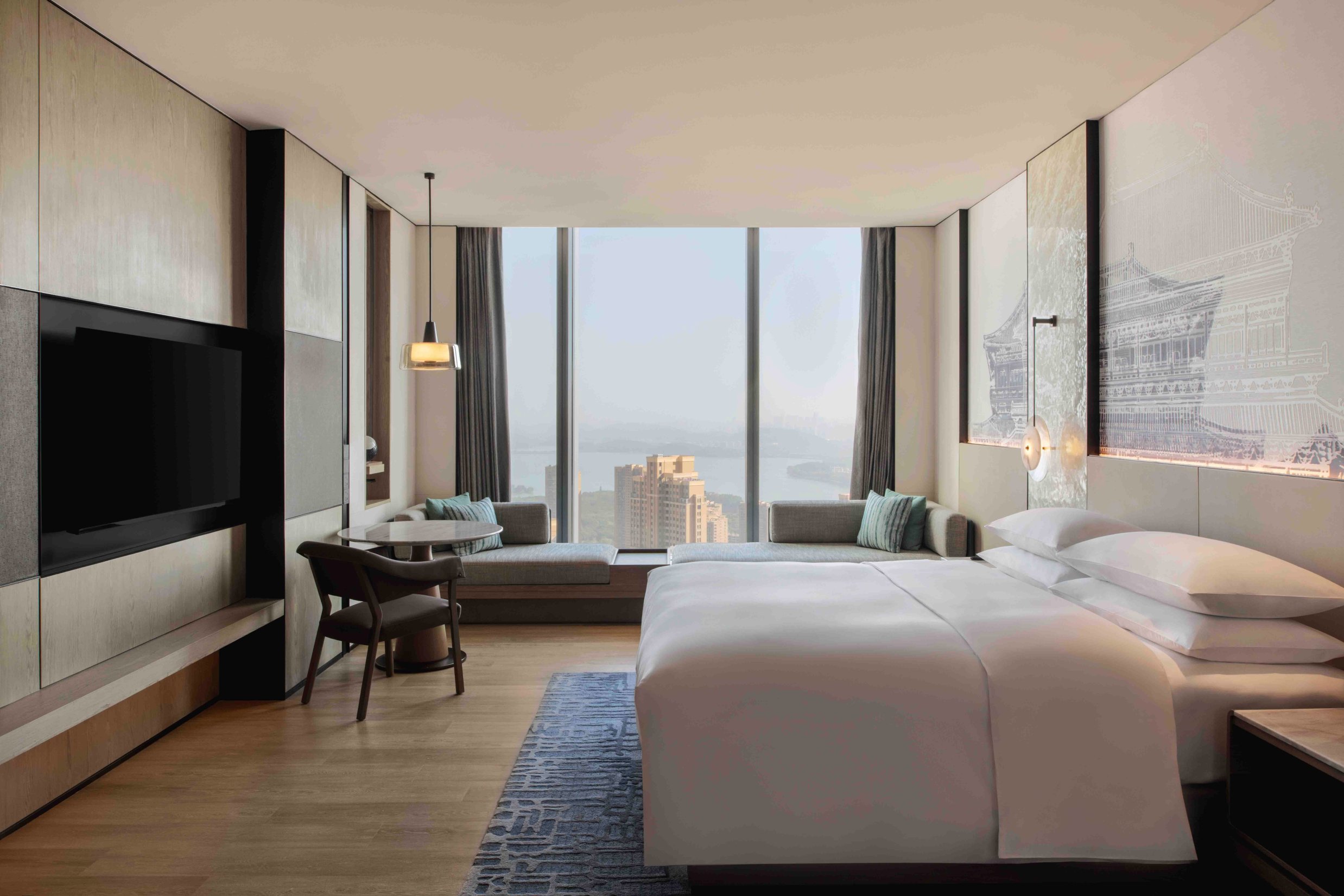 武汉襄投万豪酒店-客卧