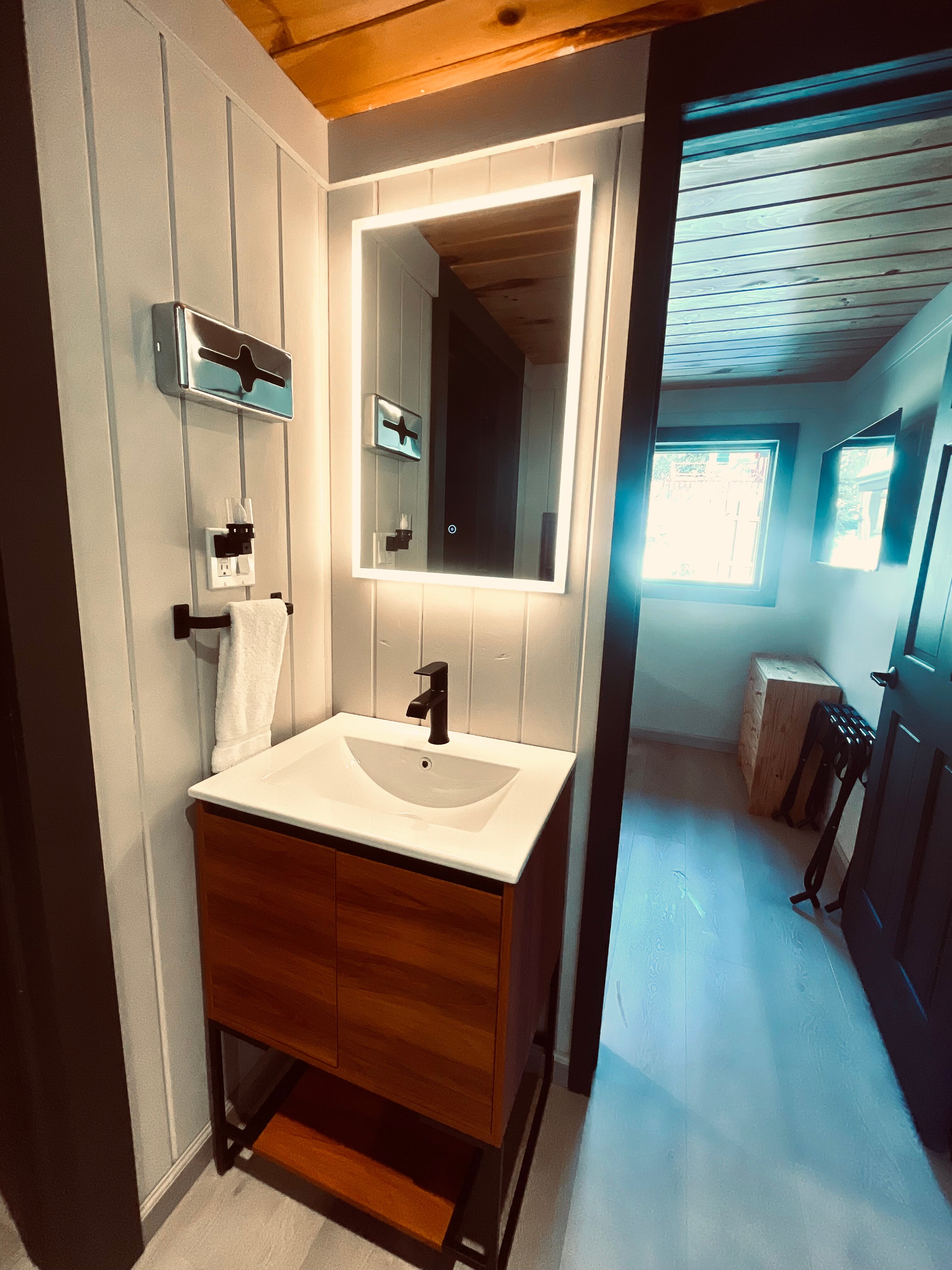 Mangy Moose Motel-浴室