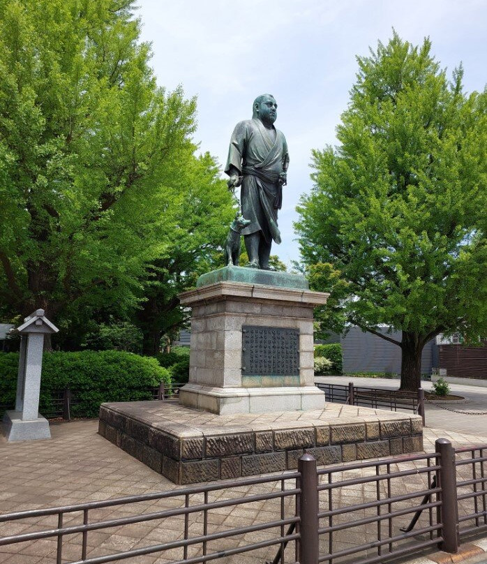 Saigo Takamori Statue-Uenokoen必去景点