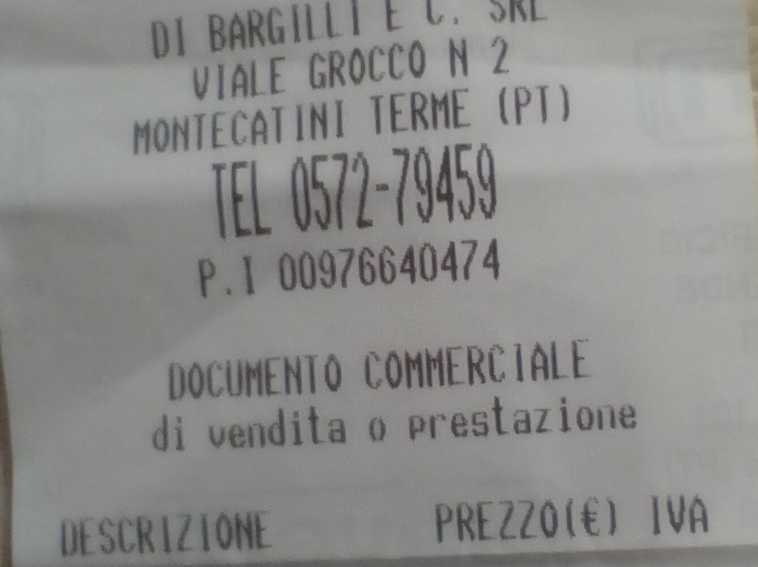 Bargilli - Cialde di Montecatini-蒙特卡蒂尼－泰尔梅必去景点