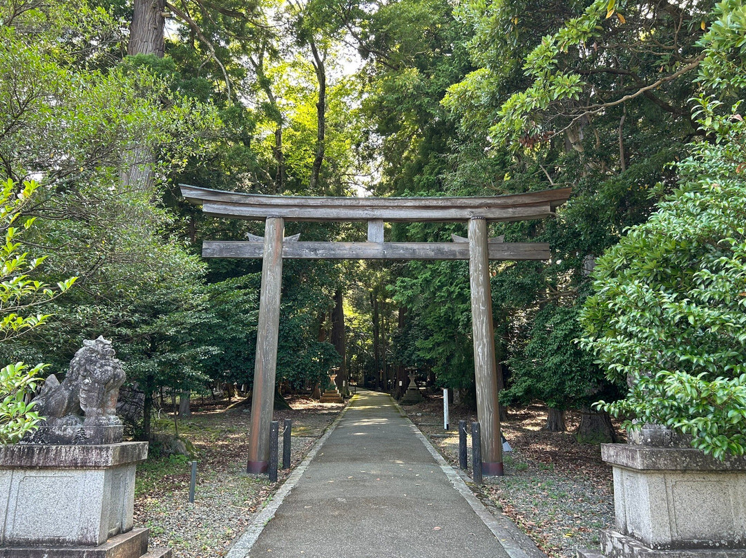 Wakasahiko Shrine Kamisha-小滨市必去景点
