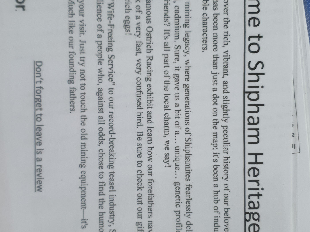 Heritage Centre-Shipham必去景点