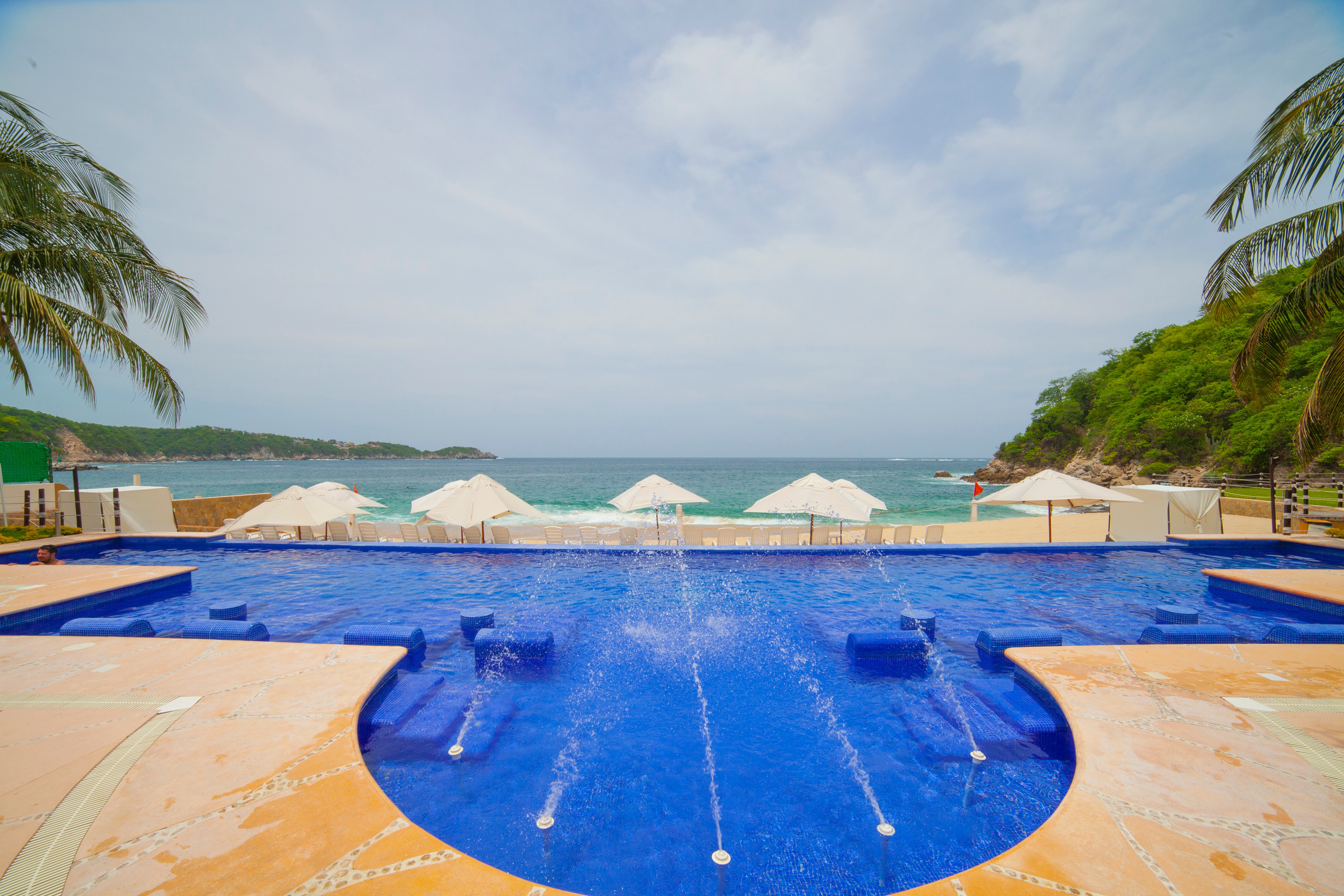 Quinta Bella Huatulco-泳池