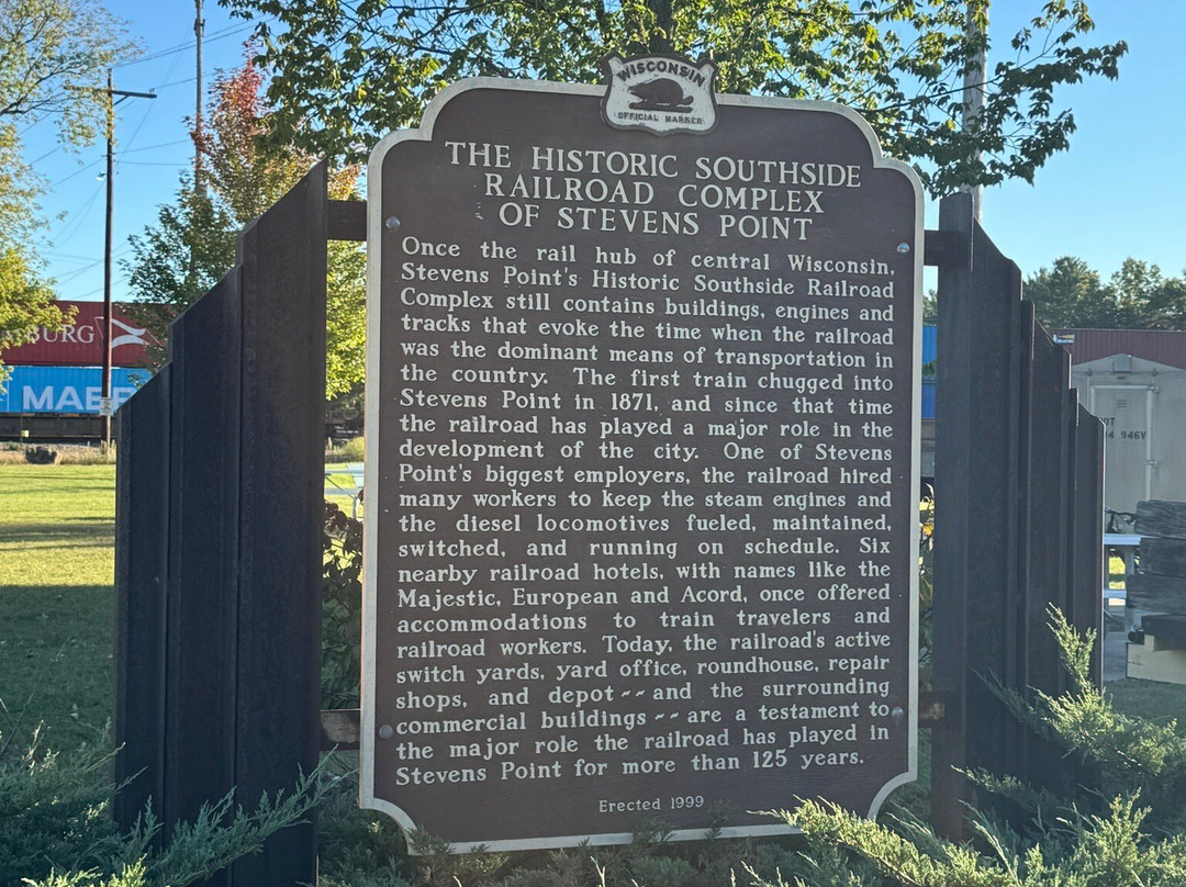 Soo Line Steam Locomotive Display-Stevens Point必去景点