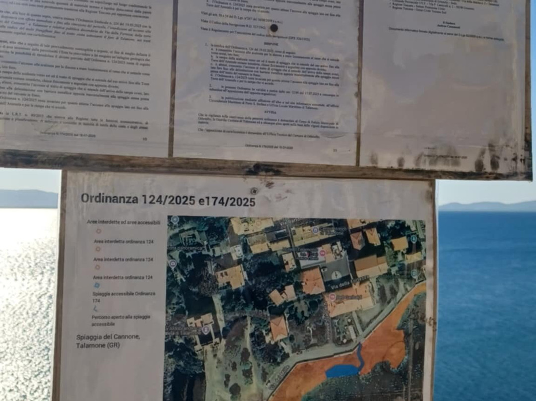 Spiaggia libera del Cannone