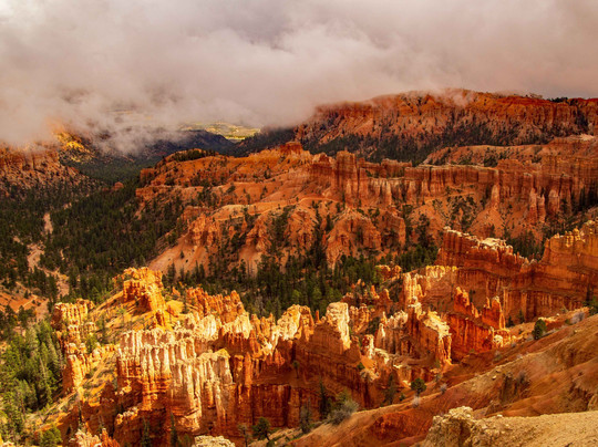 Inspiration Point-布莱斯峡谷国家公园必去景点