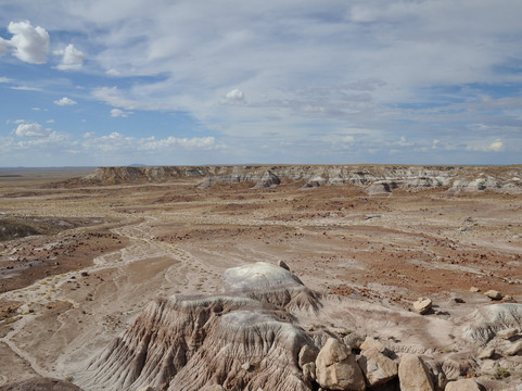 Petrified Forest National Park-霍尔布鲁克必去景点