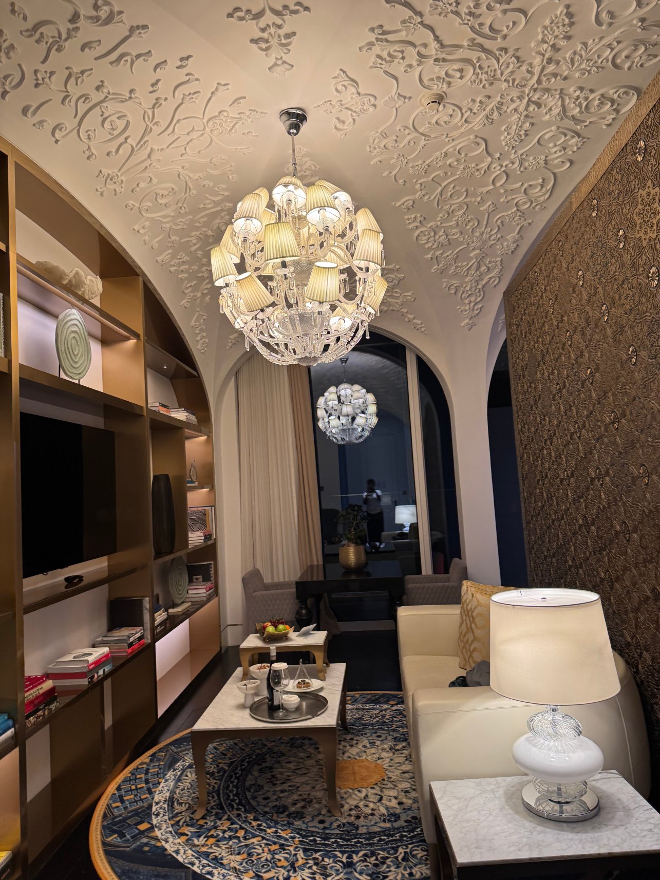 多哈莱佛士酒店-客卧