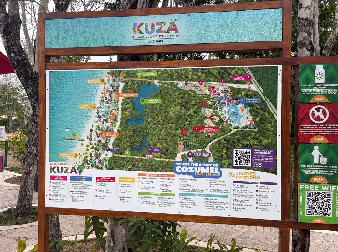 KUZÁ Beach & Adventure Park - Cozumel-考祖梅必去景点