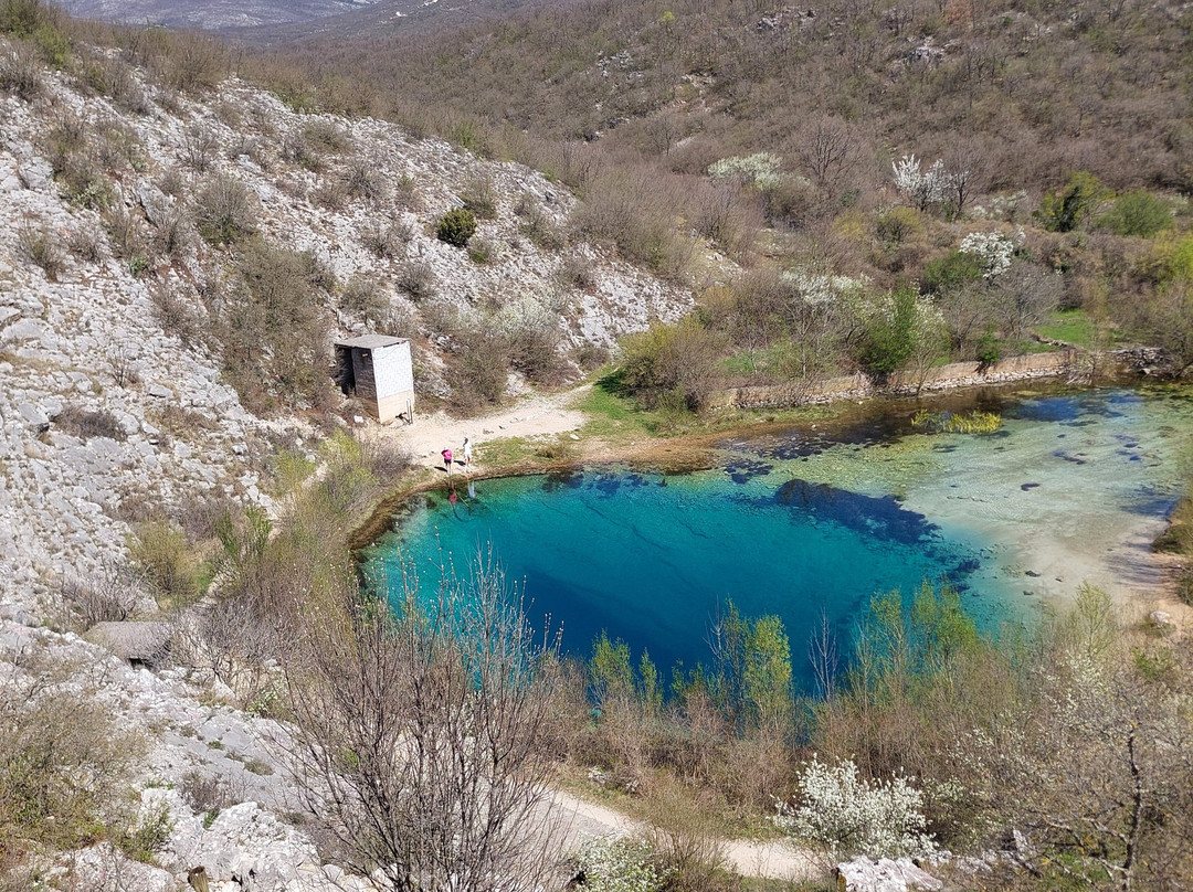 Cetina river spring blue eye-Cetina必去景点