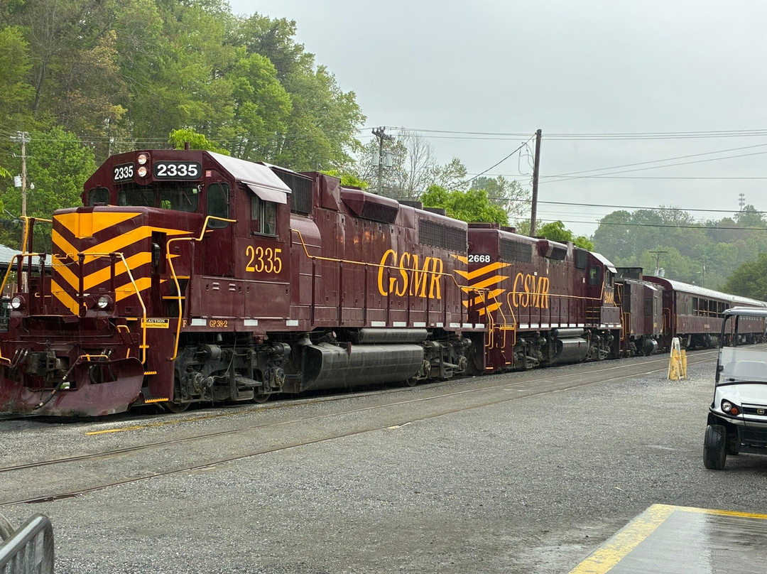 Great Smoky Mountains Railroad-布赖森城必去景点