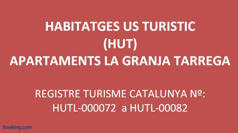 Apartaments Tarrega Lagranja