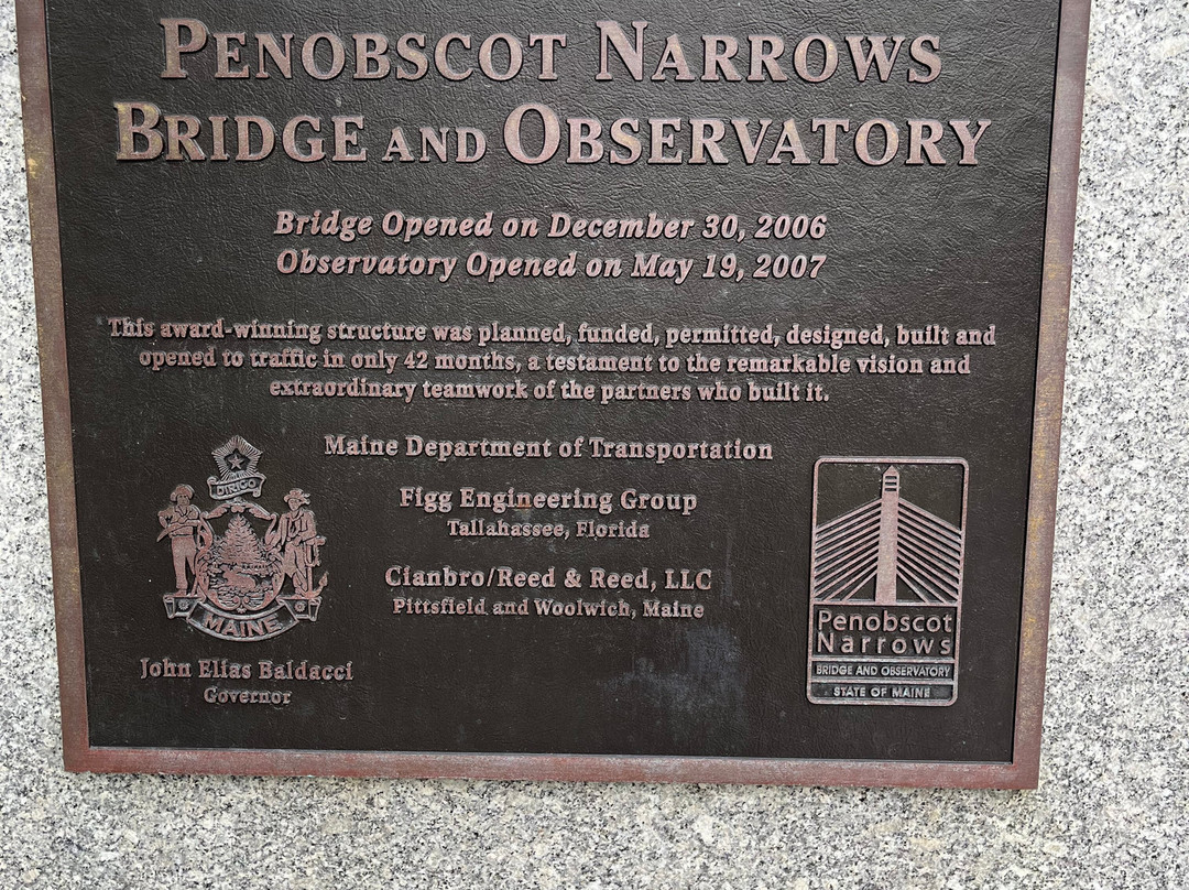 Penobscot Narrows Bridge and Observatory-Prospect必去景点