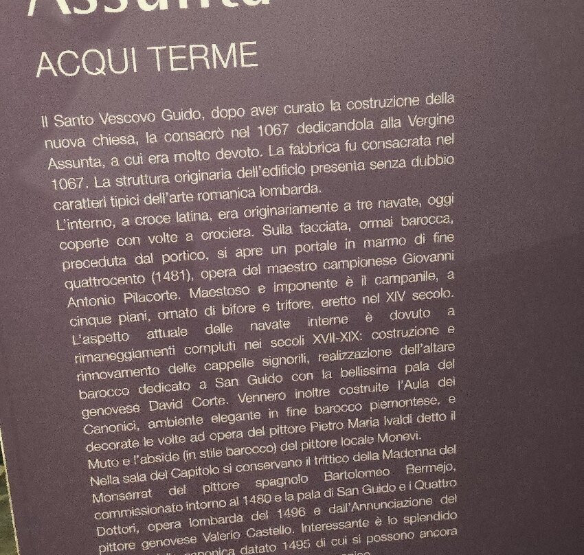 Cattedrale Nostra Signora Assunta-阿奎泰尔梅必去景点