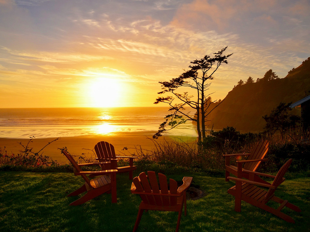 俄勒冈酒店住宿-Agate Beach Motel