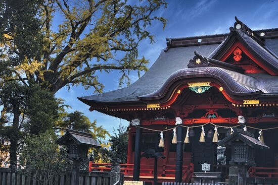 Main Building of Iioka Hachimangu-市原市必去景点