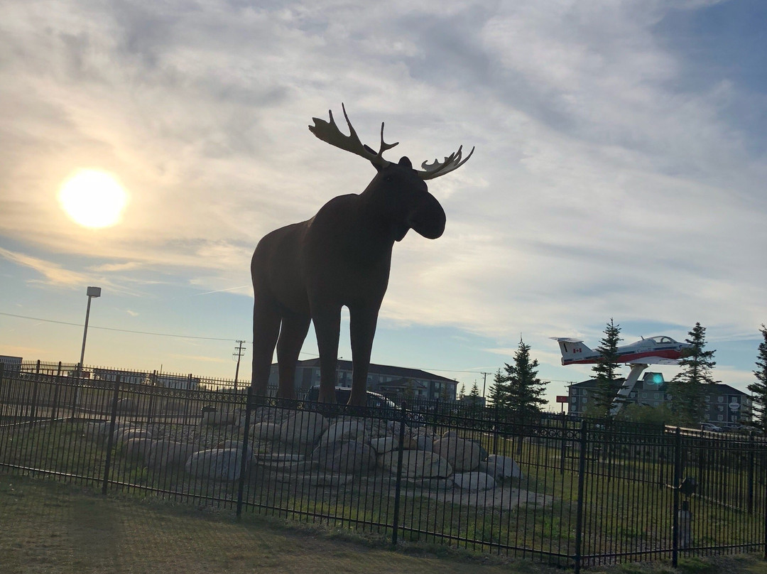 穆斯乔旅游景点-Mac the Moose Monument