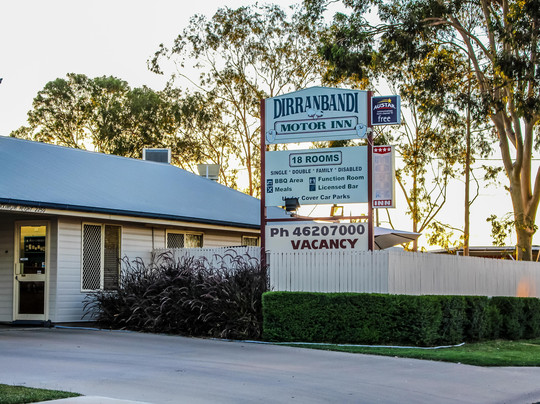 Nindigully酒店住宿-Dirranbandi Motor Inn