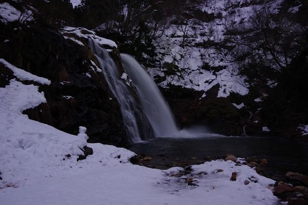 Shirugane Falls-尾花泽市必去景点
