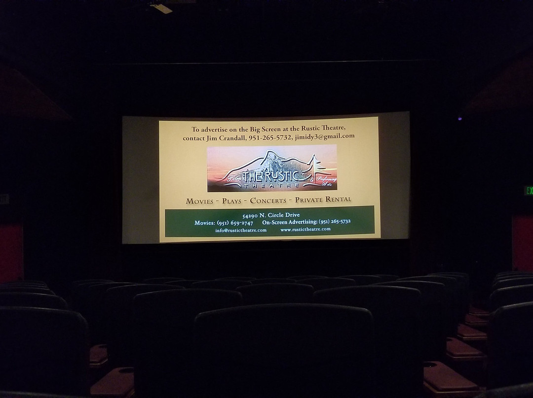 The Rustic Theater & Entertainment Center-Idyllwild必去景点