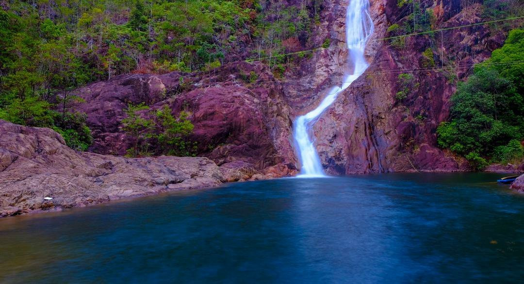 Berkelah Waterfall-马兰必去景点