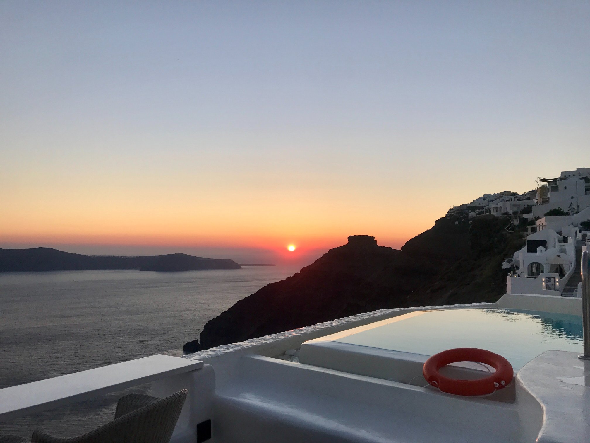 Chic Hotel Santorini-泳池