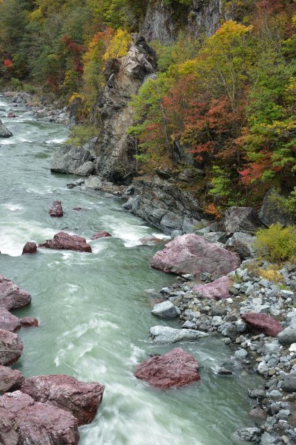 Akaiwa Seigan Canyon-占冠村必去景点
