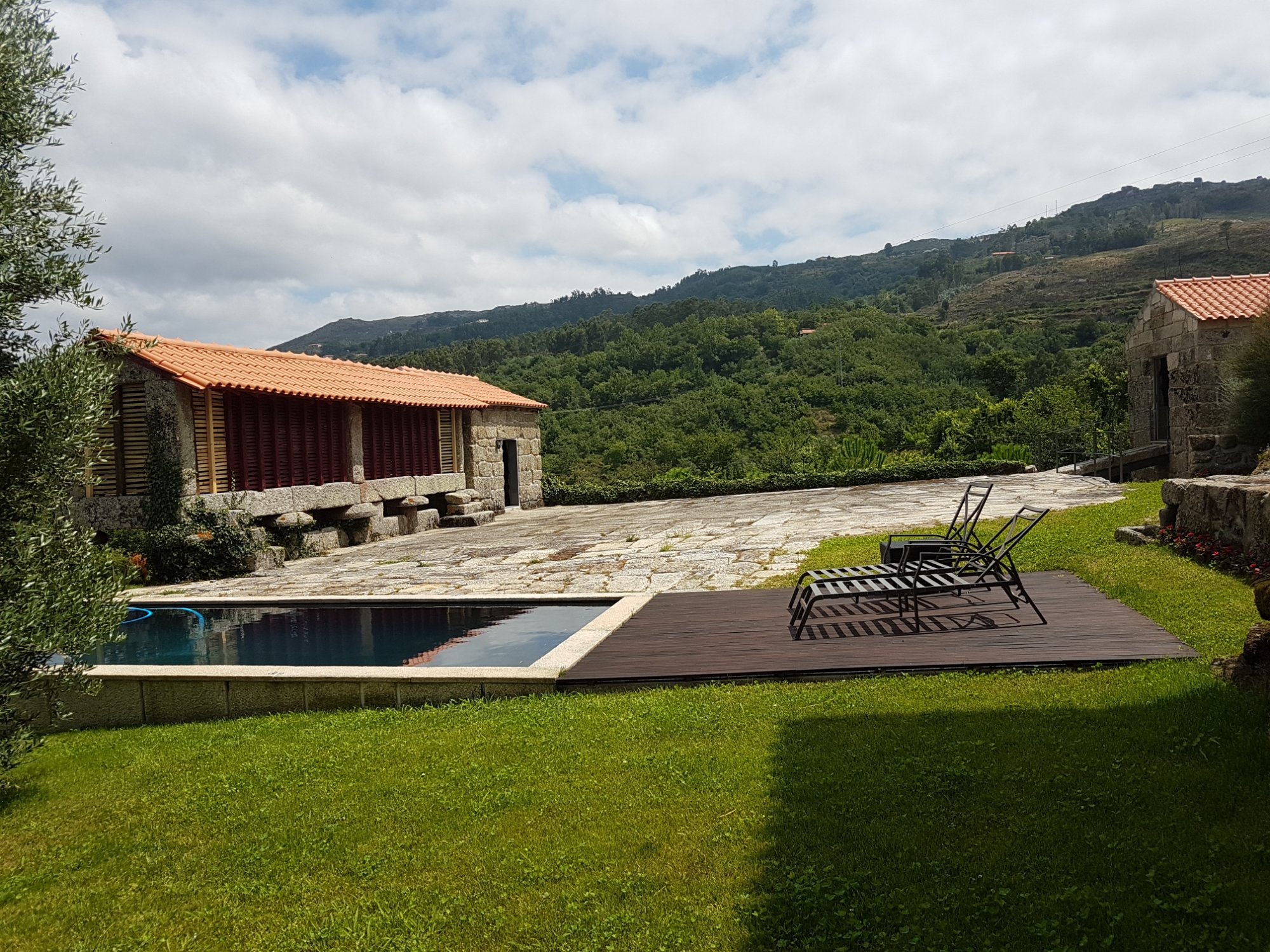 Casa de Telhe-泳池