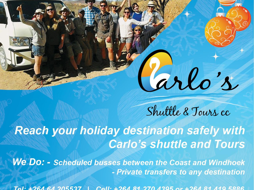 Carlo's Shuttle and Tours cc-华维斯湾必去景点
