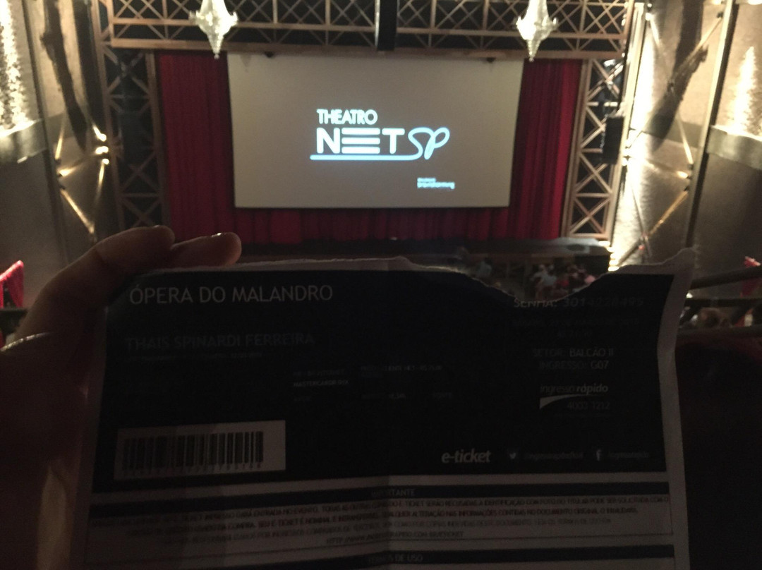 Theatro Net SP-圣保罗必去景点