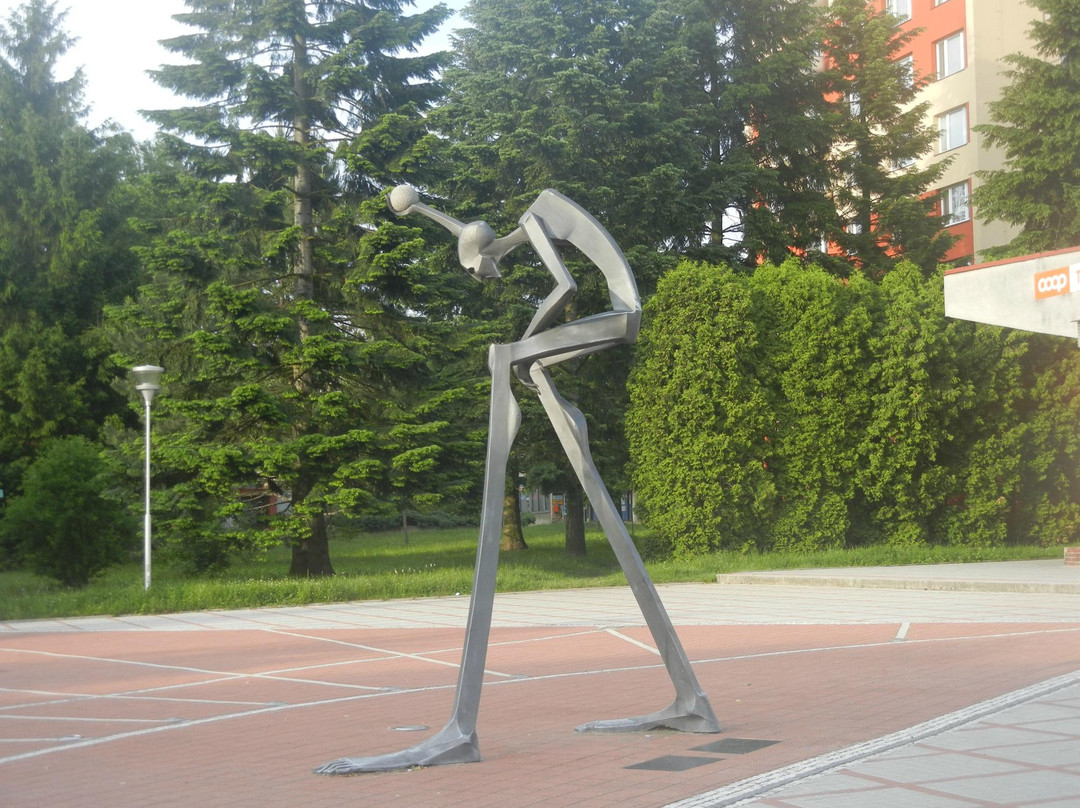 Sundial Time Patrolman in Sezimovo Usti景点图片
