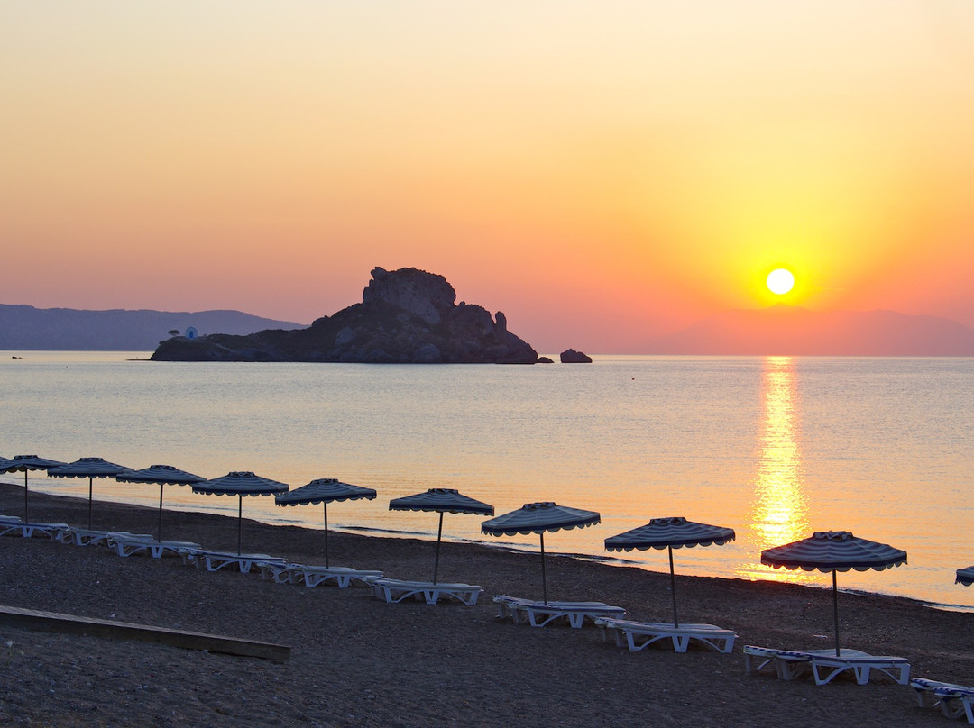 Kamari Beach-Kós必去景点