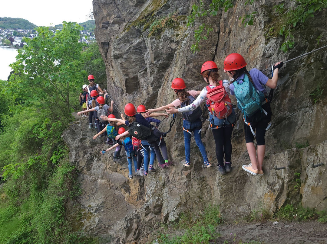 Mittelrhein Klettersteig-博帕德必去景点