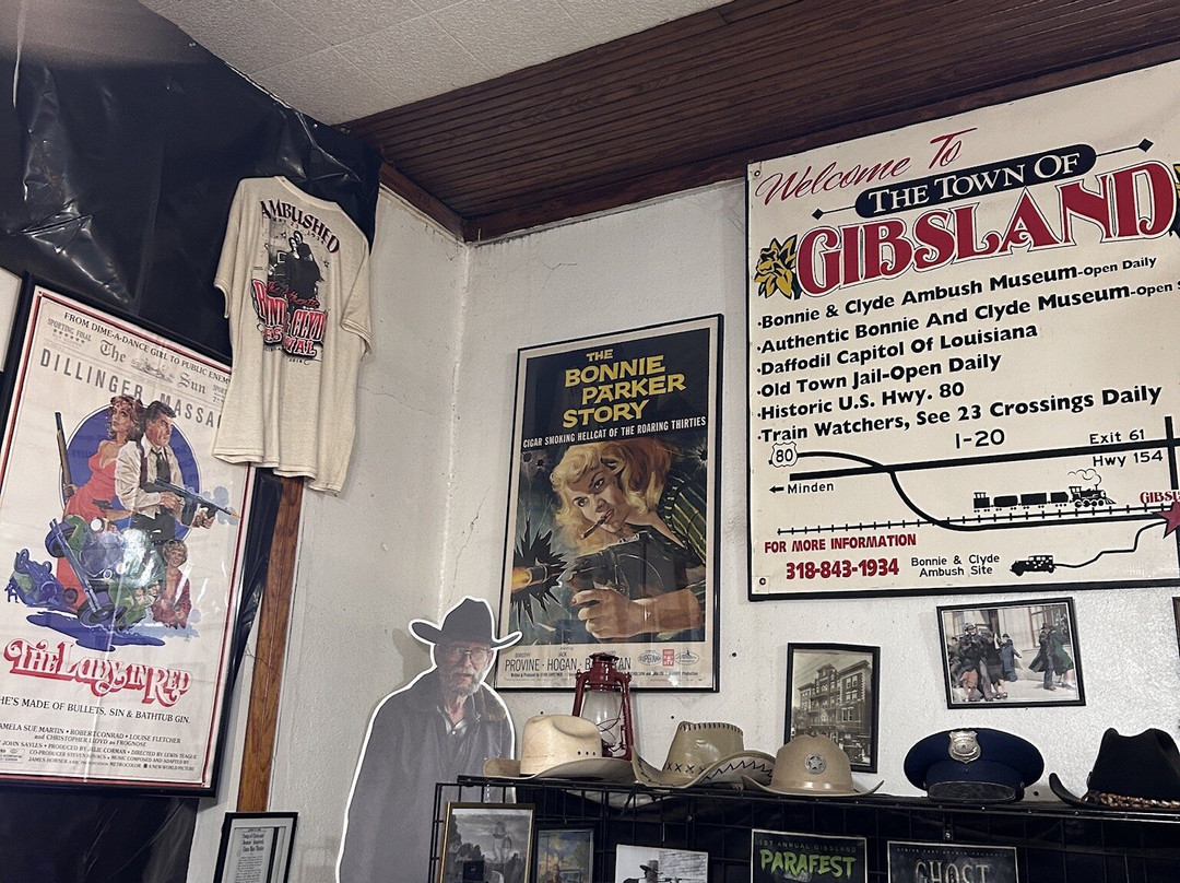 Bonnie and Clyde Ambush Museum-Gibsland必去景点