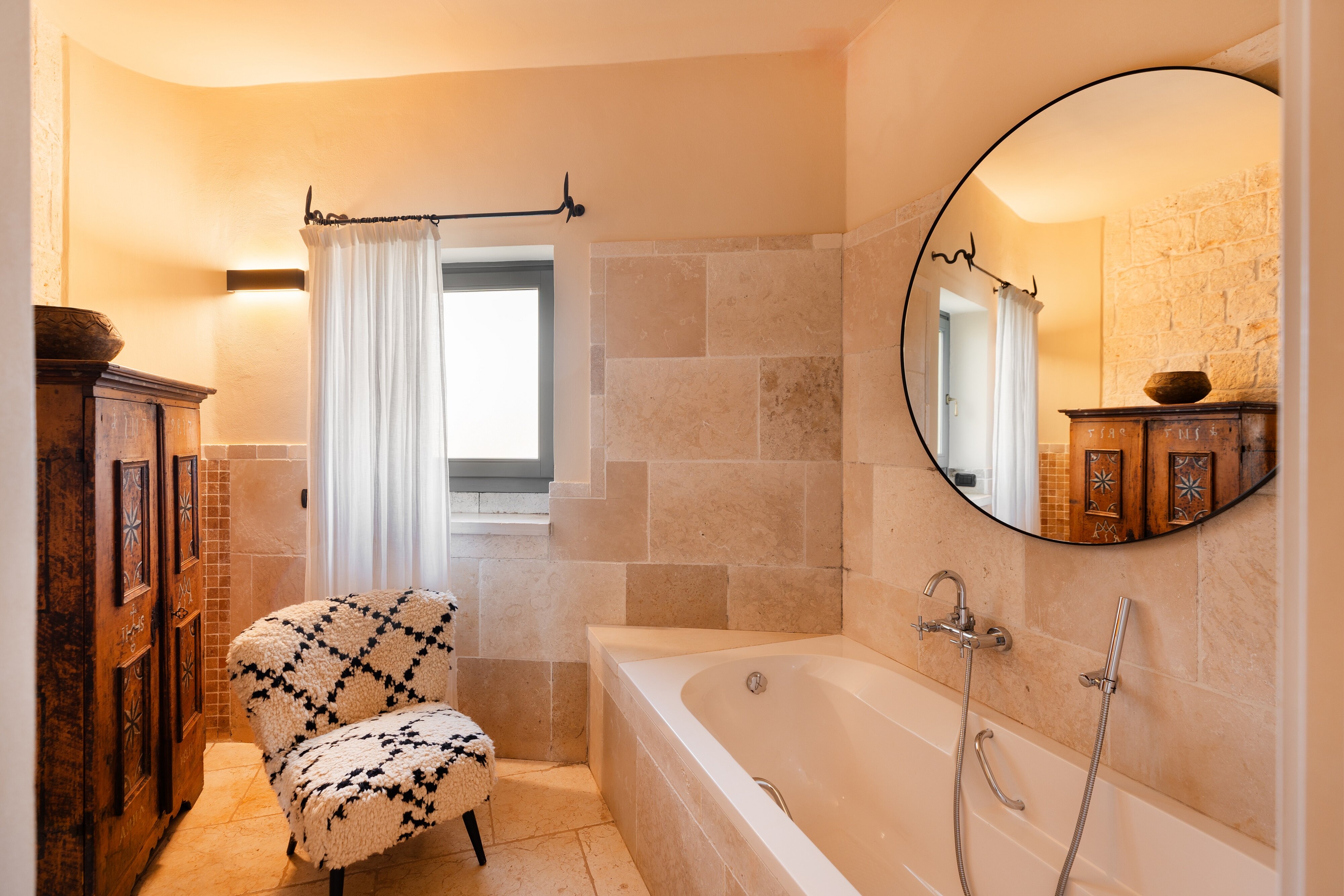 Masseria Santo Scalone-浴室