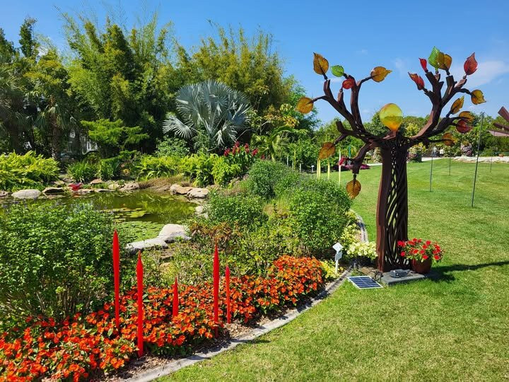 Peace River Botanical & Sculpture Gardens-蓬塔戈尔达必去景点
