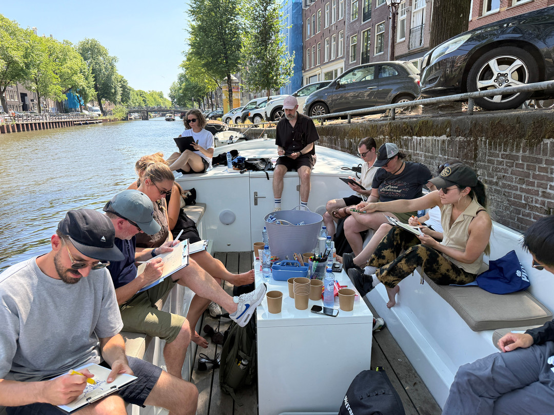 Amsterdam Art Boat-阿姆斯特丹必去景点