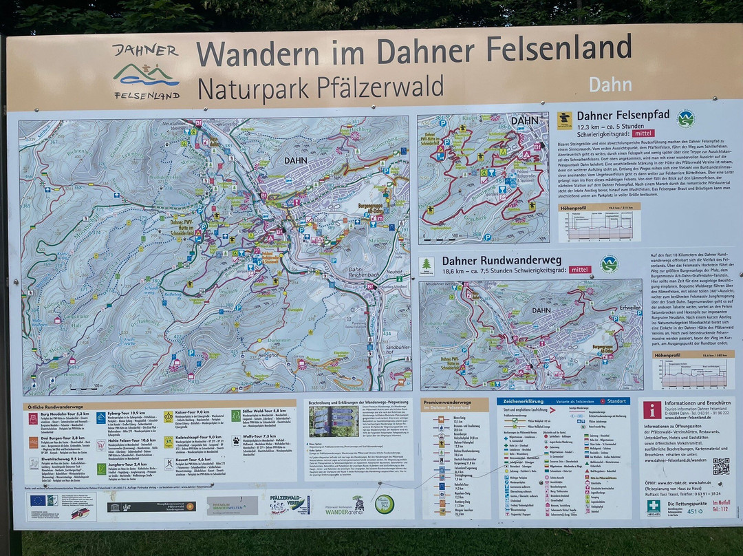 Dahner Felsenwanderweg-Dahn必去景点