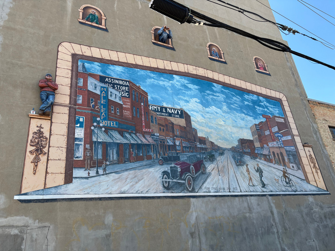 Murals of Moose Jaw-穆斯乔必去景点
