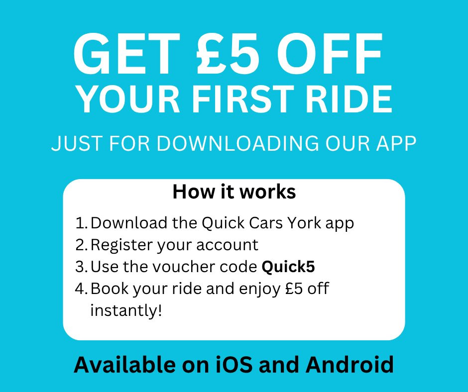 Quick Cars York Taxis-约克必去景点