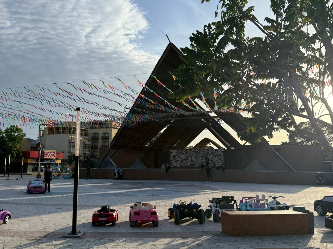 El Parque de las Palapas-坎昆必去景点