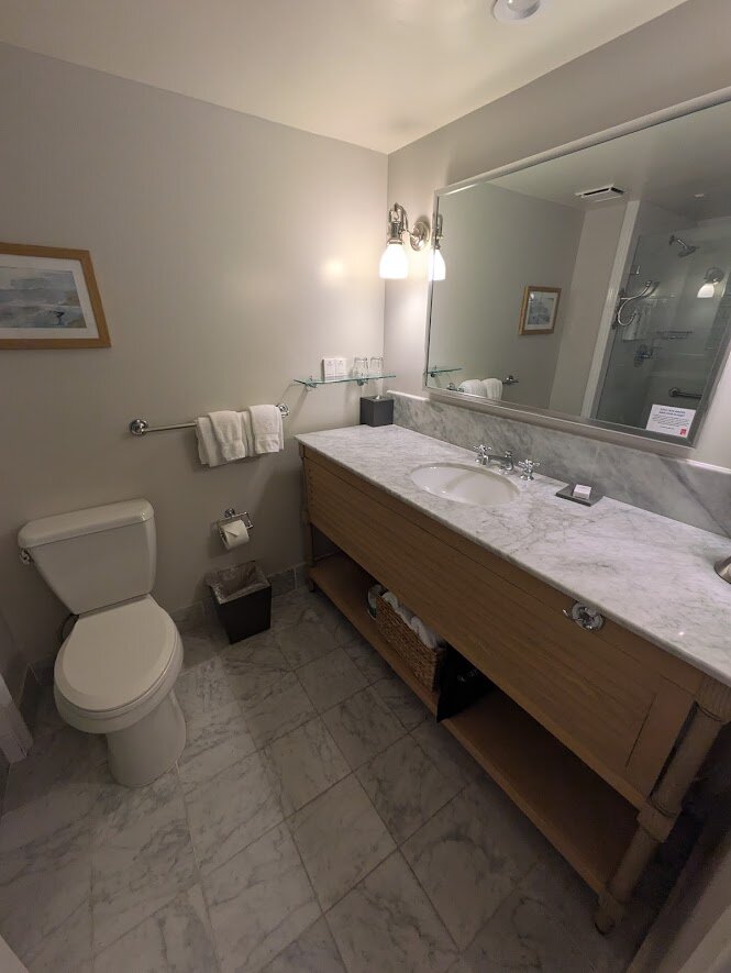 蒙特雷湾波托拉Spa酒店-浴室