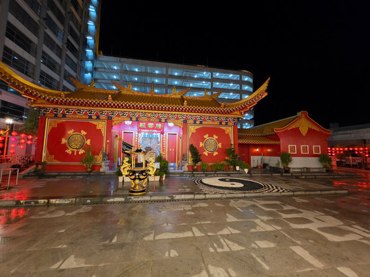 Teng Yun Temple-斯里巴加湾必去景点