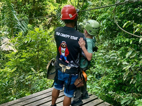 Osa Canopy Tour-鲸城必去景点
