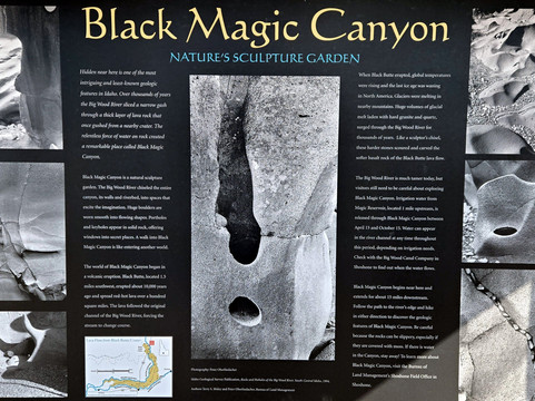 Black Magic Canyon-Shoshone必去景点