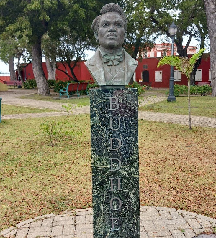 Moses Buddhoe Gottlieb Statue