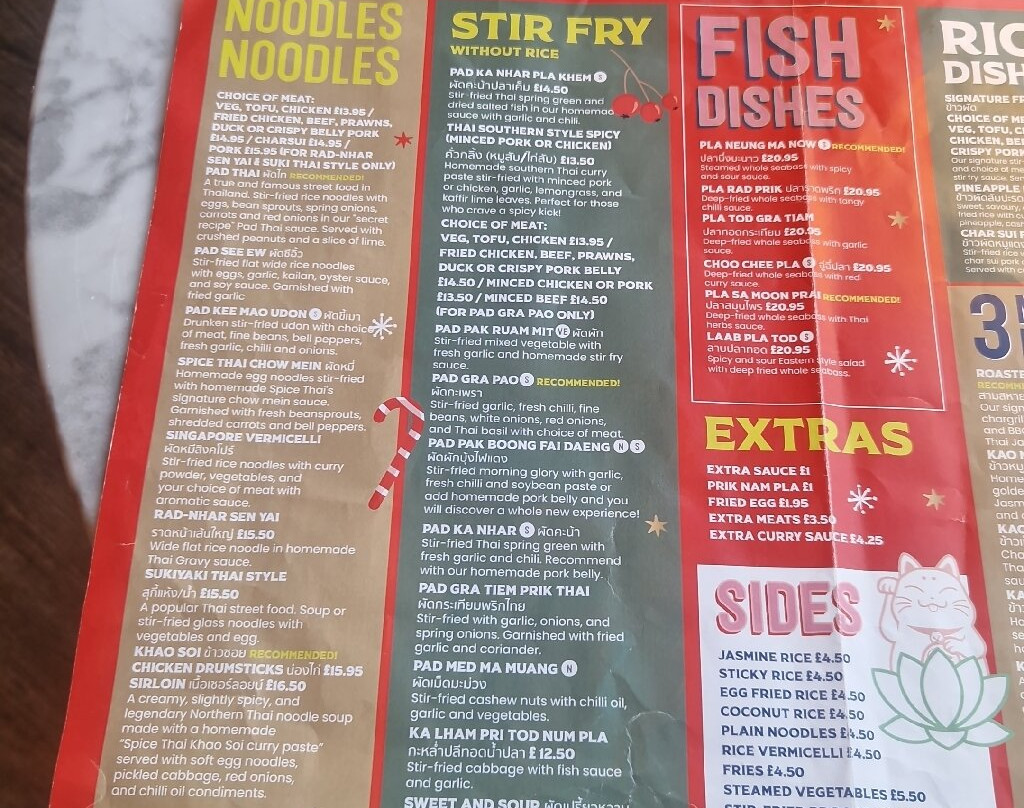 Spice Thai Bold Street