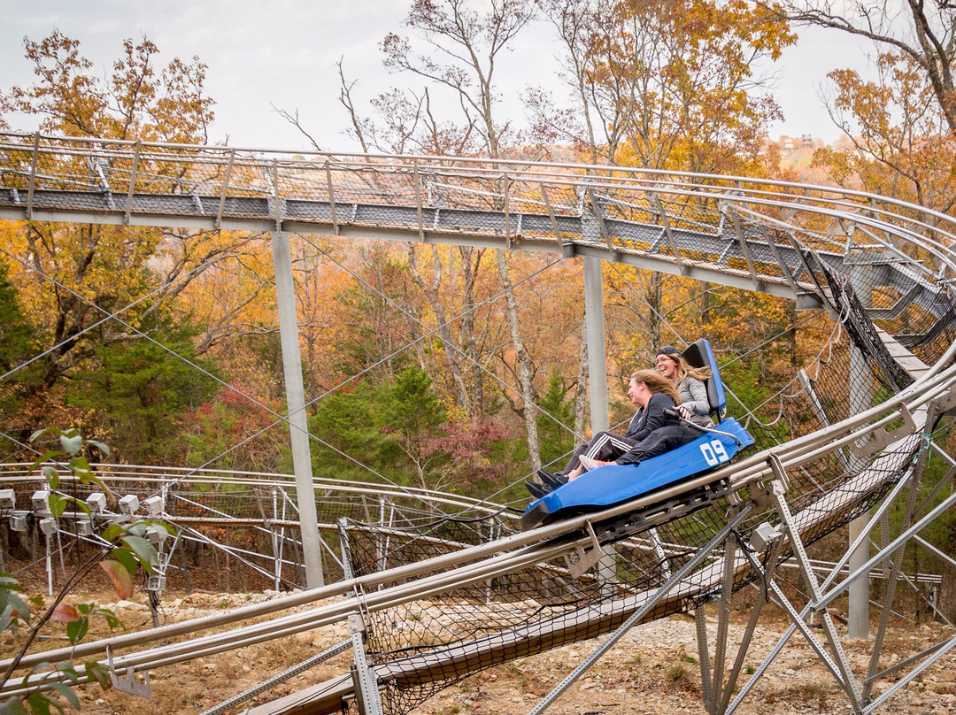 Runaway Mountain Coaster-布兰森必去景点