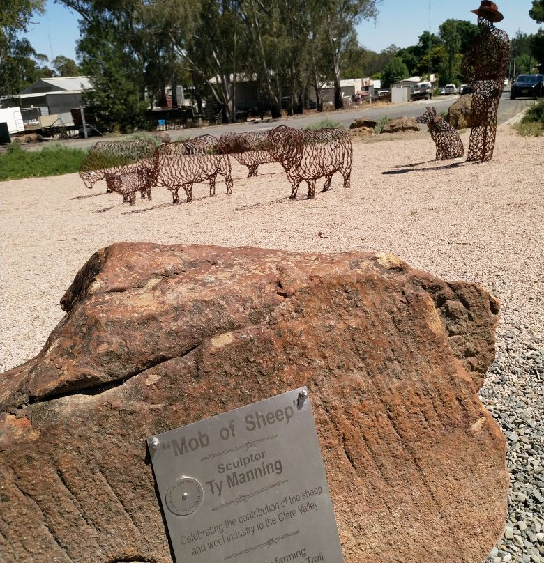 Mob Of Sheep Art Installation-克莱尔必去景点